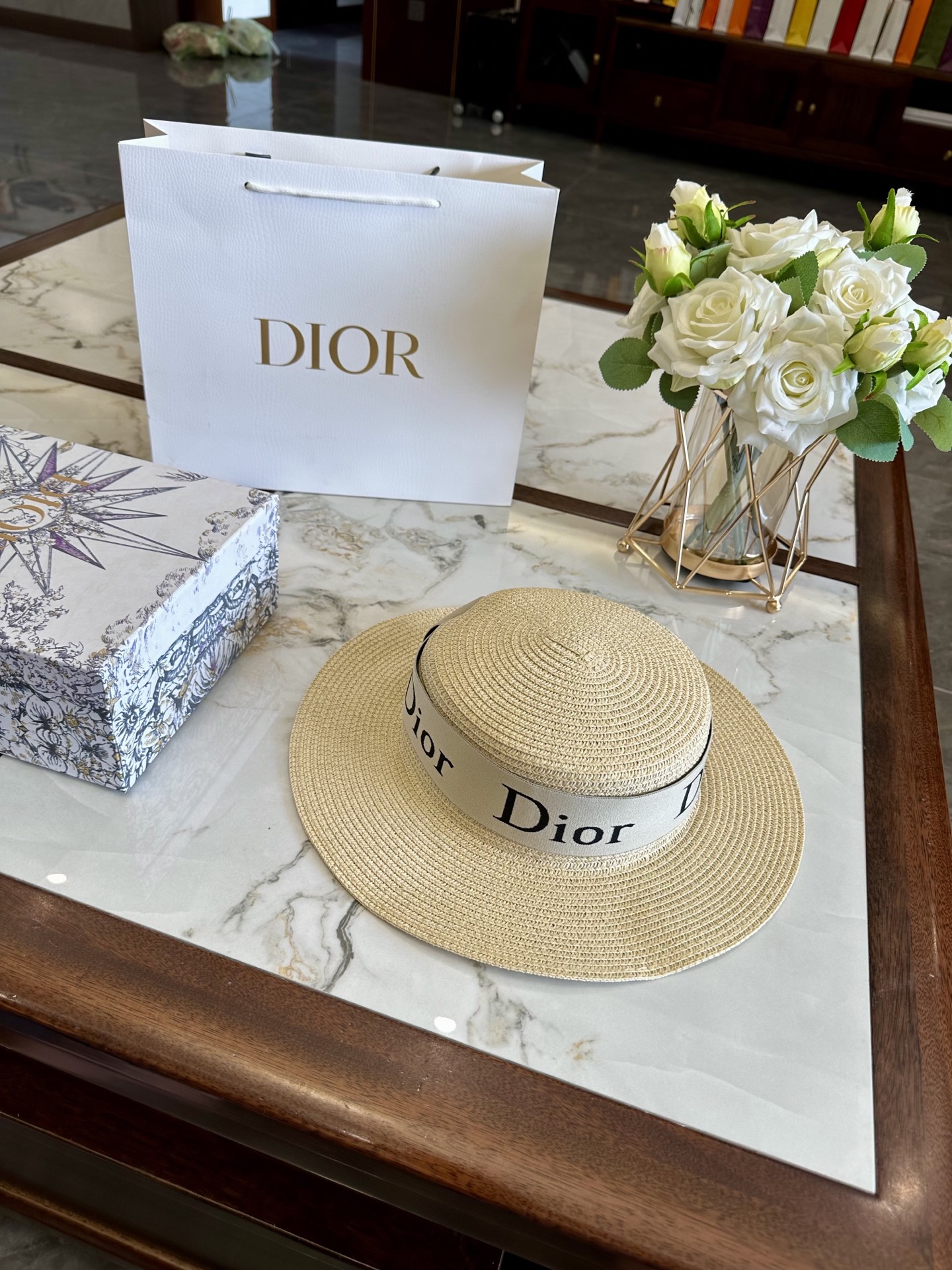 dior hat model 29